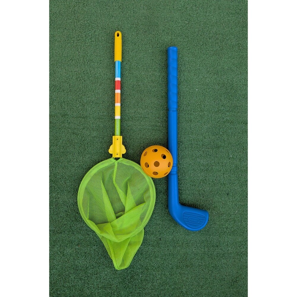 Kids Little Tikes TotSports Drive & Putt Golf Driver/Iron Club Toddler Toy Set+ - Picture 4 of 4